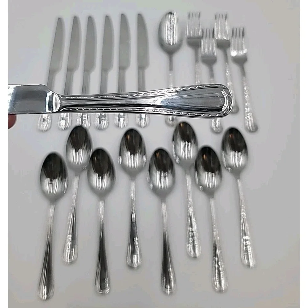 20pc Kitchinox Tableart Seaport Flatware Set Replacements Tablespoon Knife Fork